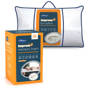 Silentnight Impress 7cm Topper & Impress Pillow Bundle