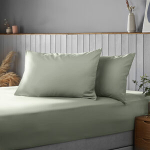 Silentnight Supersoft Sage Pillowcase Pair