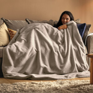 Silentnight Luxury Faux Fur Heated Throw