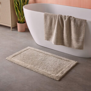 Cosmo Living Supersoft Bathmat - Natural