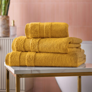 Cosmo Living Supersoft Towel - Ochre