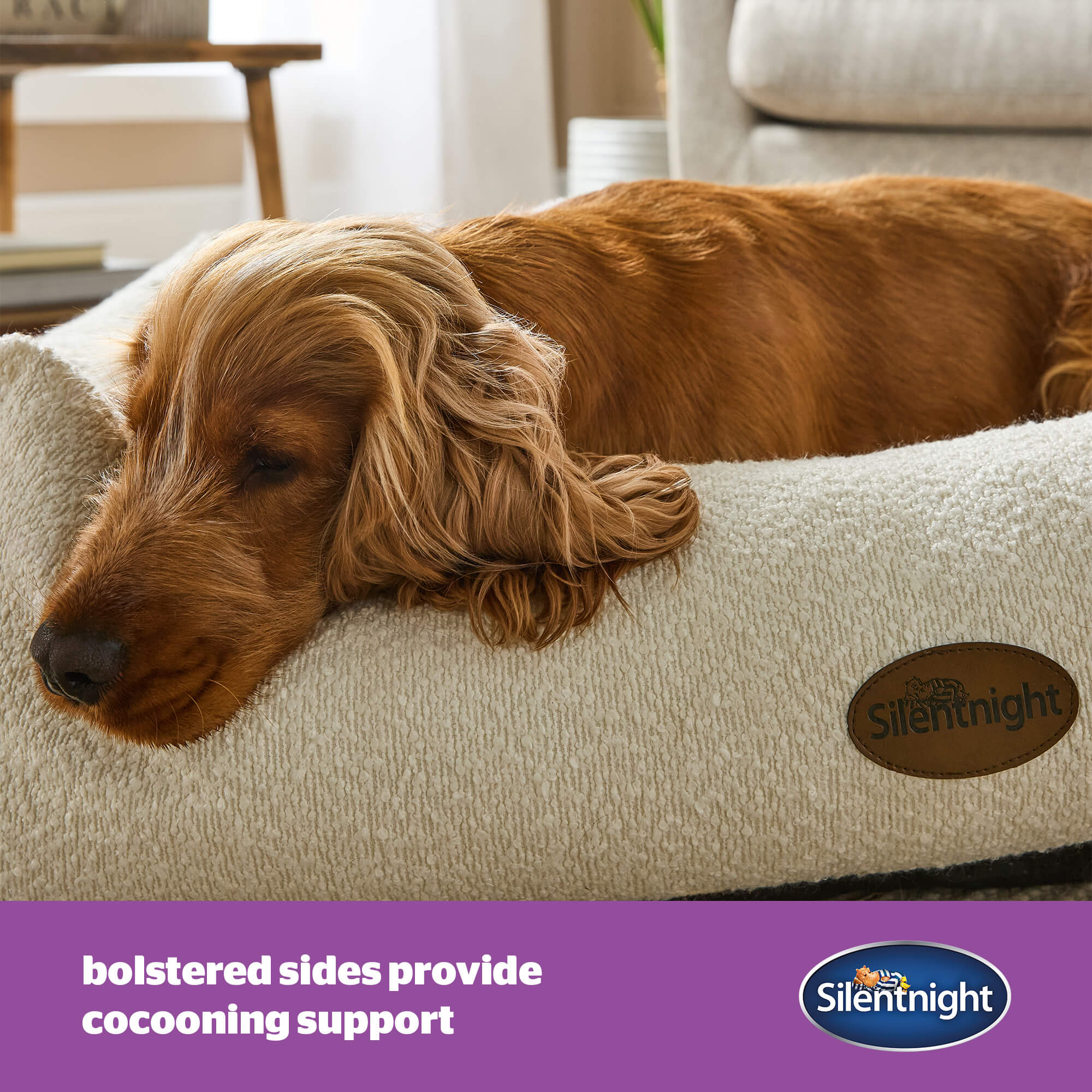 Deep Sleep Half-pack Semi-enclosed Dual-use Plush Round Pet Bed