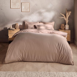 Silentnight Washed Cotton Rich Natural Duvet Set