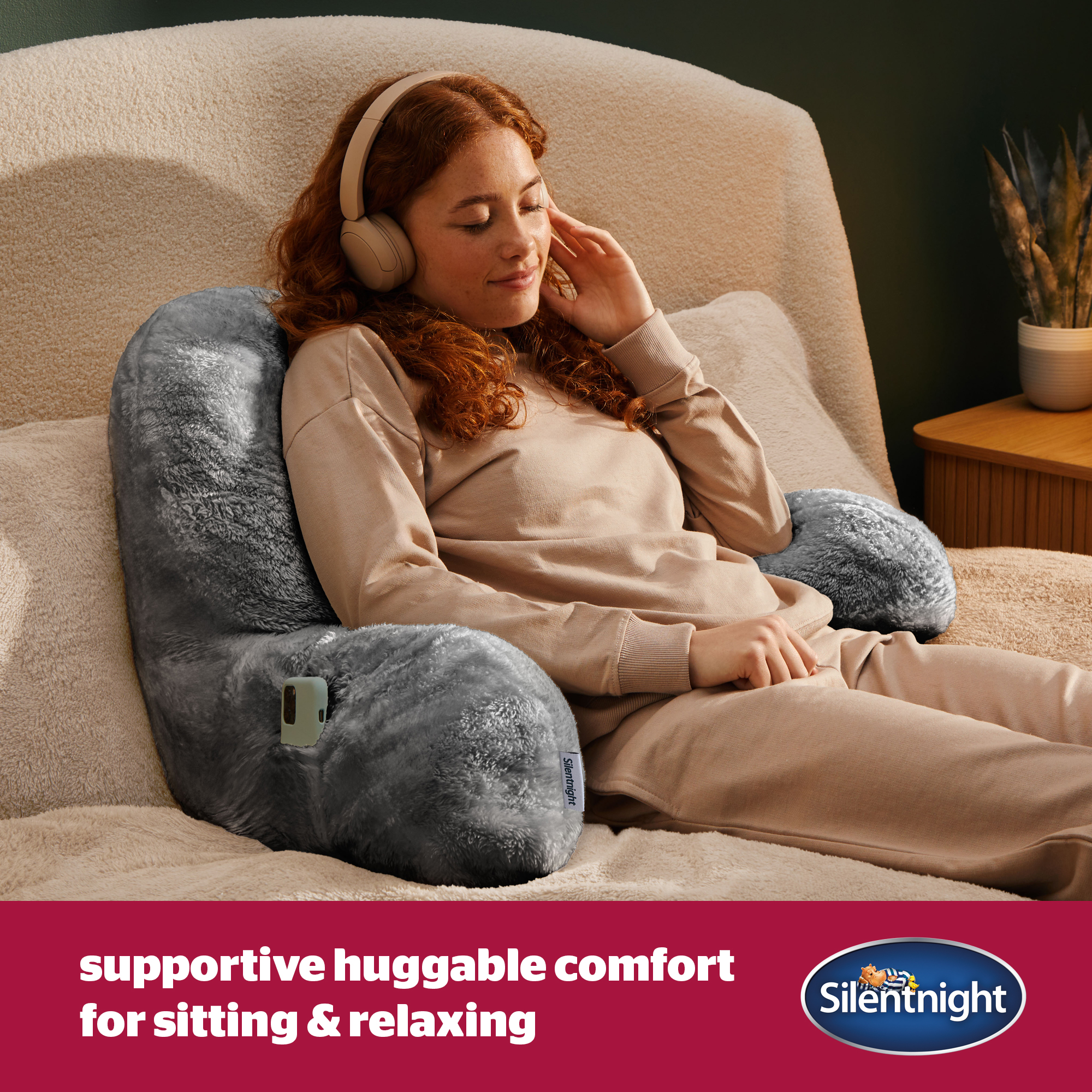 Cuddle Buddy Pillow That Cuddles You Silentnight Cosy Cuddles