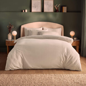 Silentnight Brushed Cotton Duvet Set - Natural
