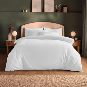 Silentnight Brushed Cotton Duvet Set - White