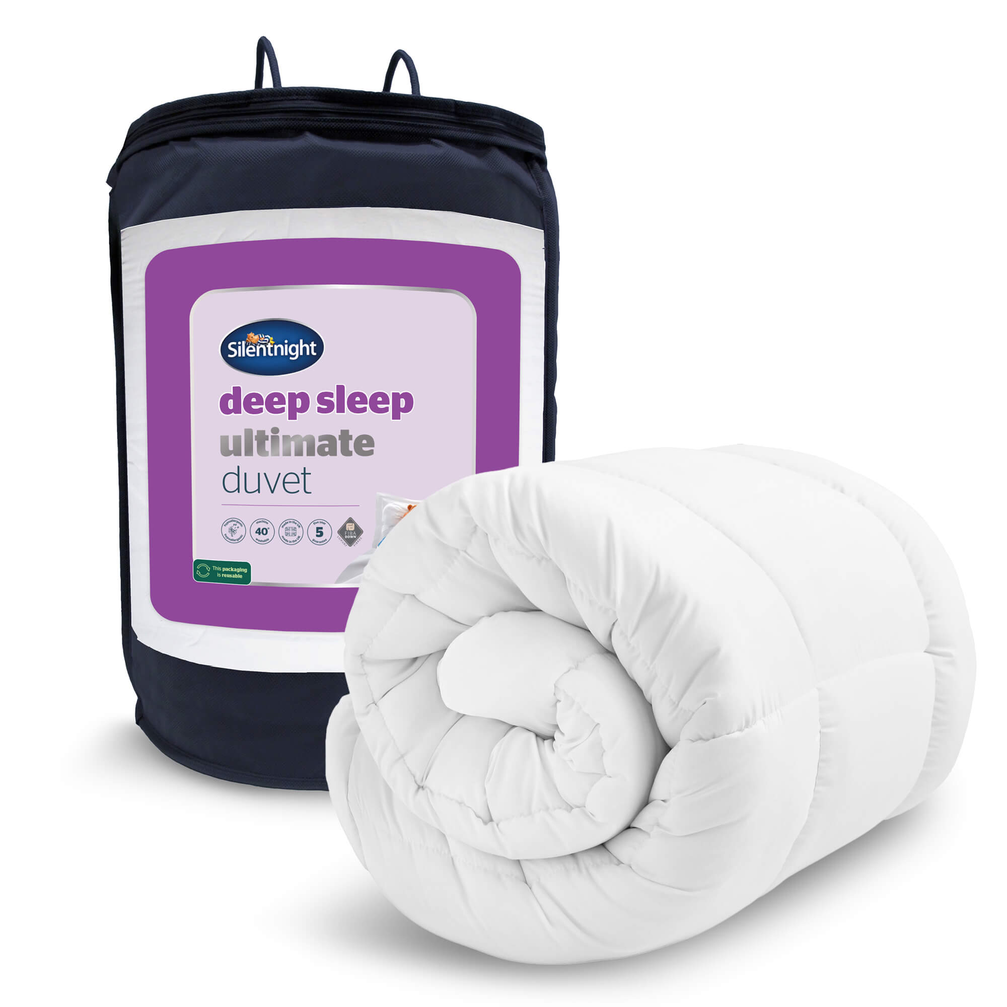 Silentnight Deep Sleep Super King matrastopper van 5 cm - luxe zachte 5