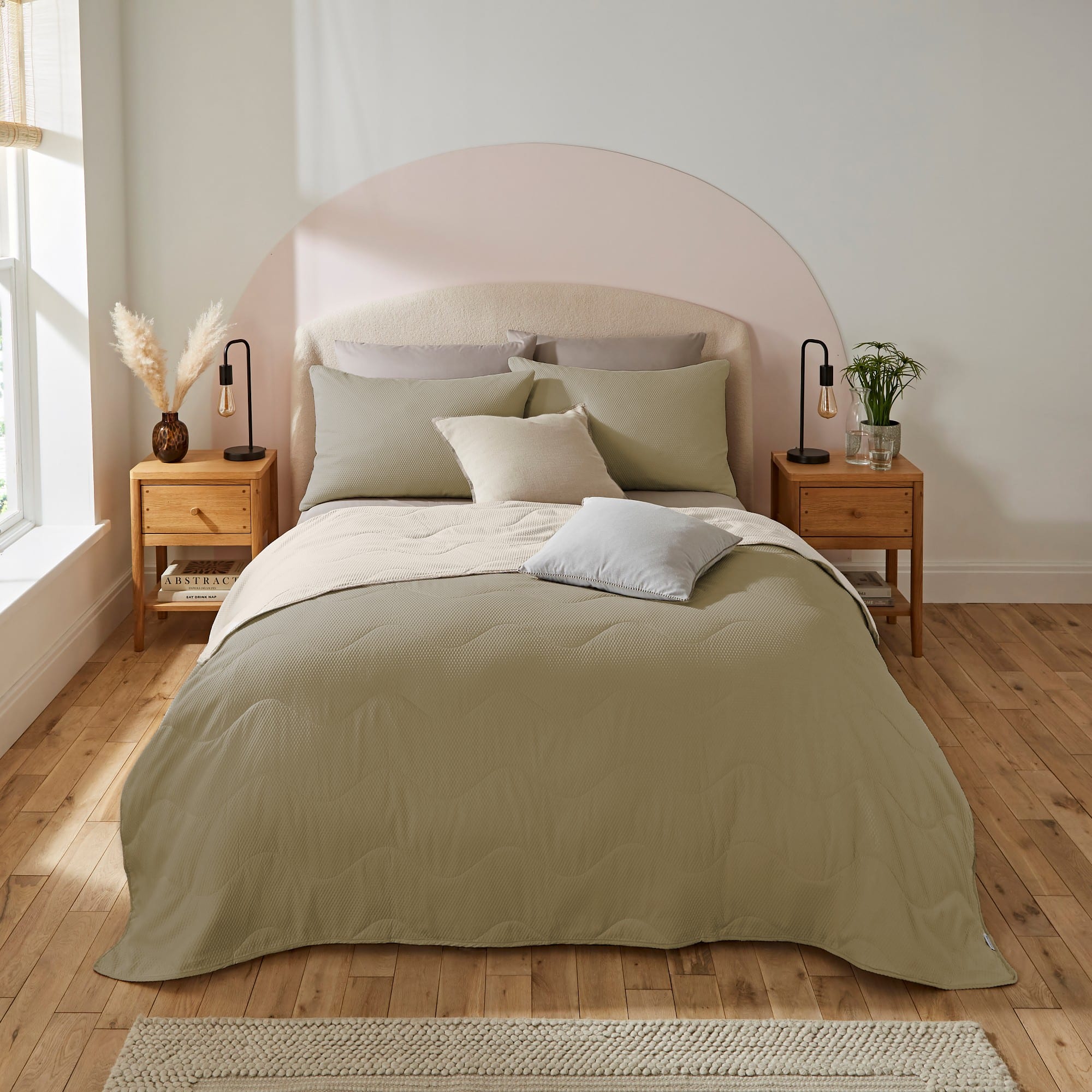 Summer Breeze 2.5 Tog Coverless (Sage/Cream) – Single – Pallet