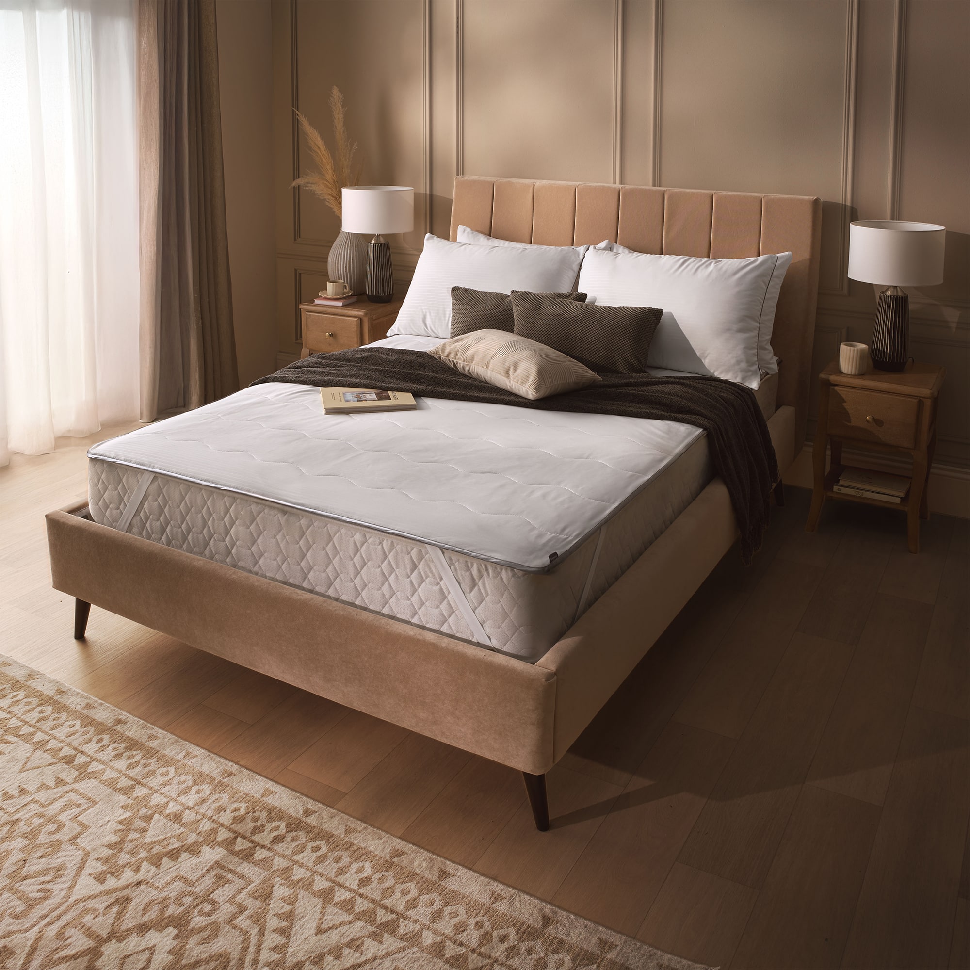 Sleepeezee Hotel Luxe Mattress Quilted Protector – Double – Pallet