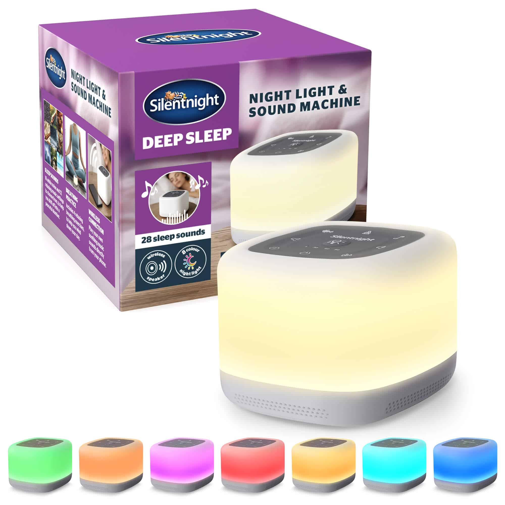 Silentnight Deep Sleep Night Light and Sound Machine – Pallet
