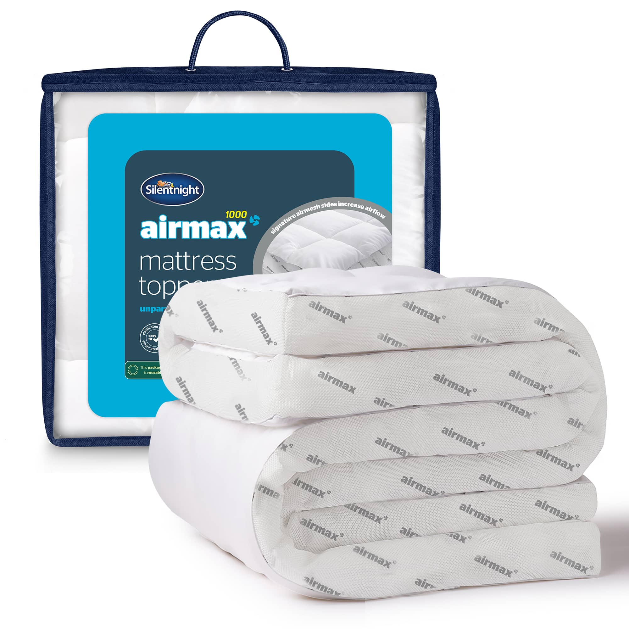 Silentnight Airmax 1000 Mattress Topper – King – Pallet