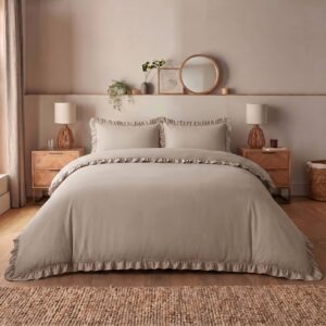 Silentnight Supersoft Duvet Set Frill Edge