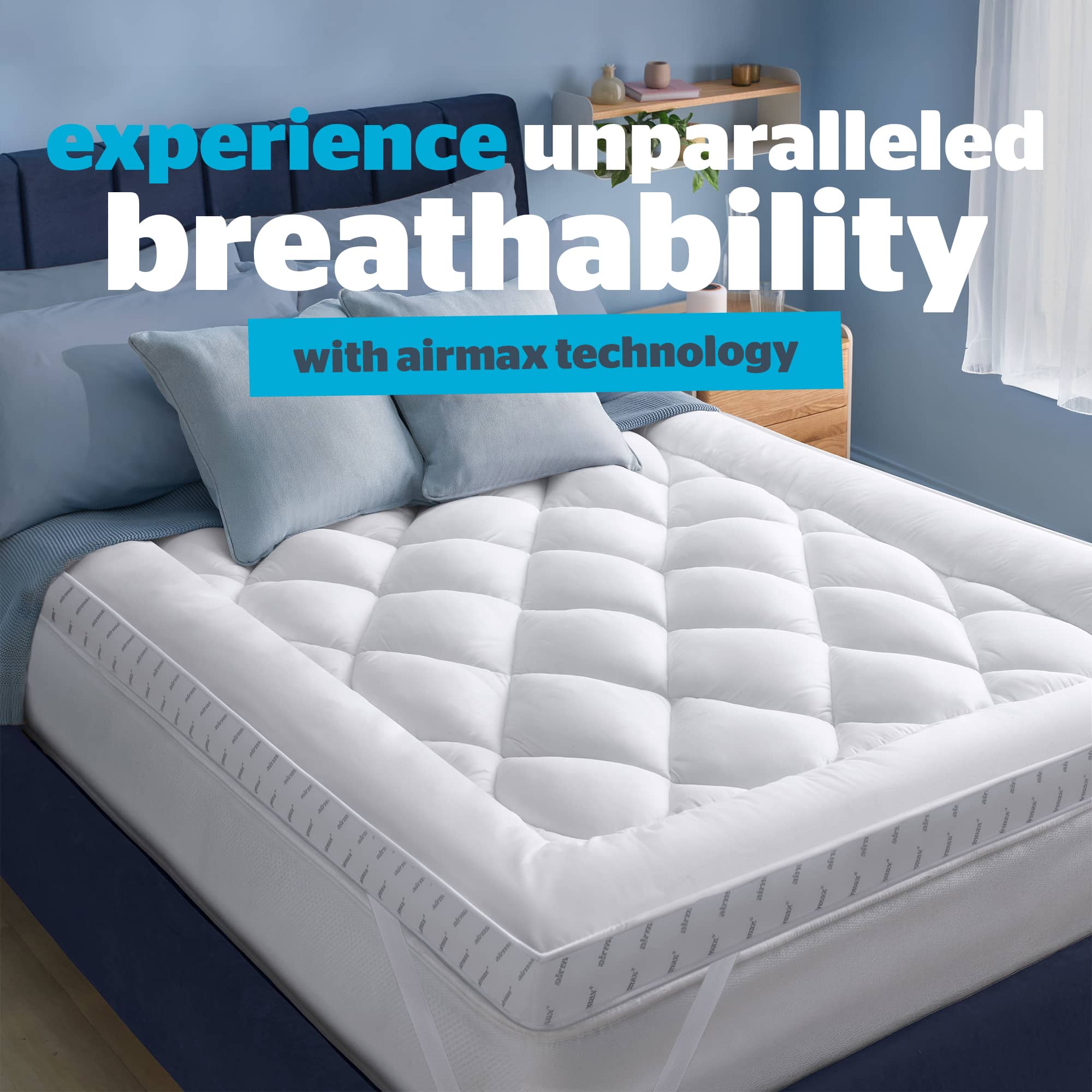 Silentnight Airmax 800 Mattress Topper – Single – Pallet